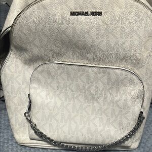 Michael Kors Cream Backpack